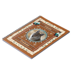 Coyote Trickster Energy Notebook
