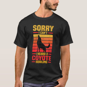 Coyote Wildlife Slayer Trapping Yote Hunting T-Shirt