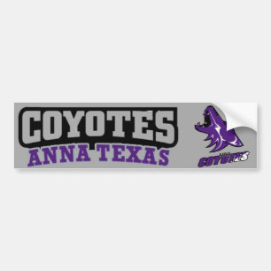 Coyotes bumper sticker