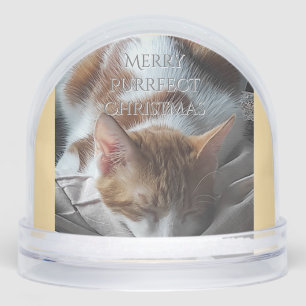 Coz Kitten Snow Globe Christmas Gift