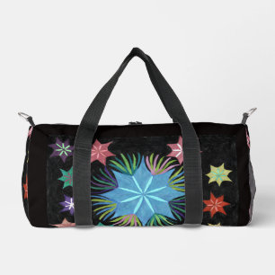 CozmicninjaStar on a Sm duffle Bag