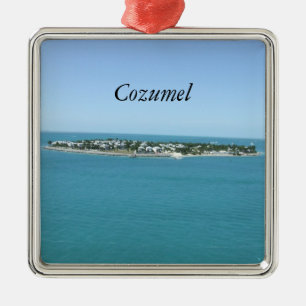Cozumel Christmas Ornamement Metal Tree Decoration