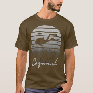 Cozumel DiverMexico Diving Vacation T-Shirt