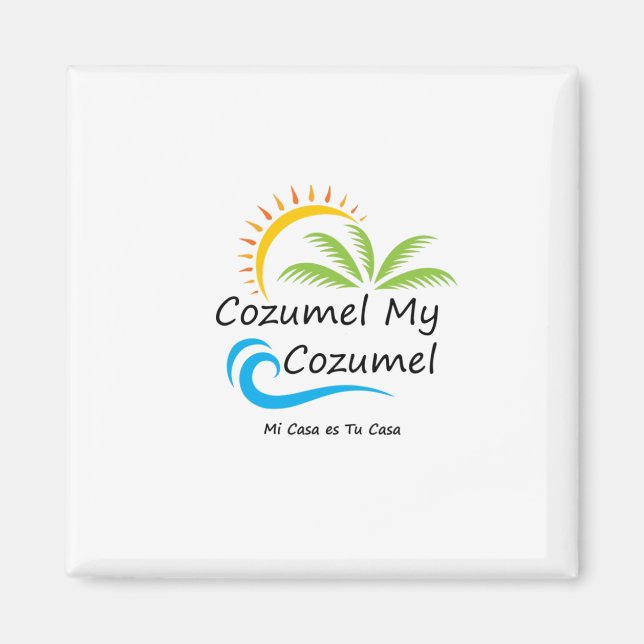 Cozumel Magnet (Front)