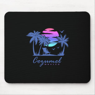 Cozumel Mexico Beach Vacation Spring Break Honeymo Mouse Mat