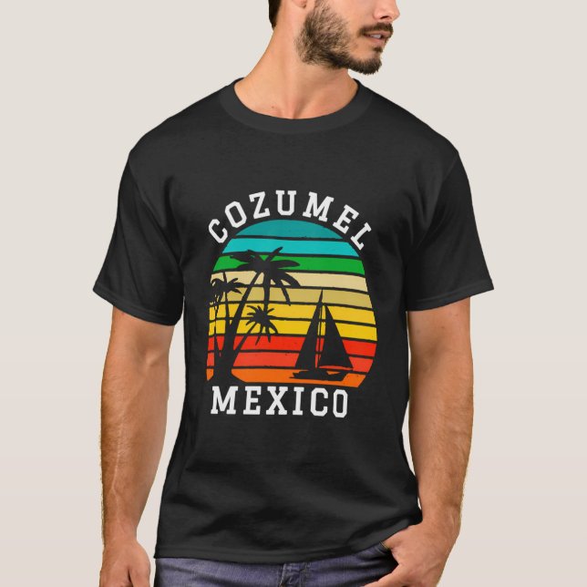 Cozumel Mexico Family Vacation T-Shirt (Front)