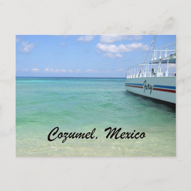 Cozumel, Mexico Postcard (Front)