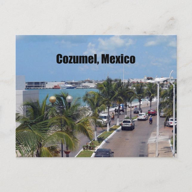 Cozumel, Mexico Postcard (Front)