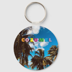 Cozumel Mexico Souvenir Market Key Ring