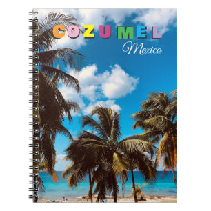 Cozumel Mexico Souvenir Travel Notebook