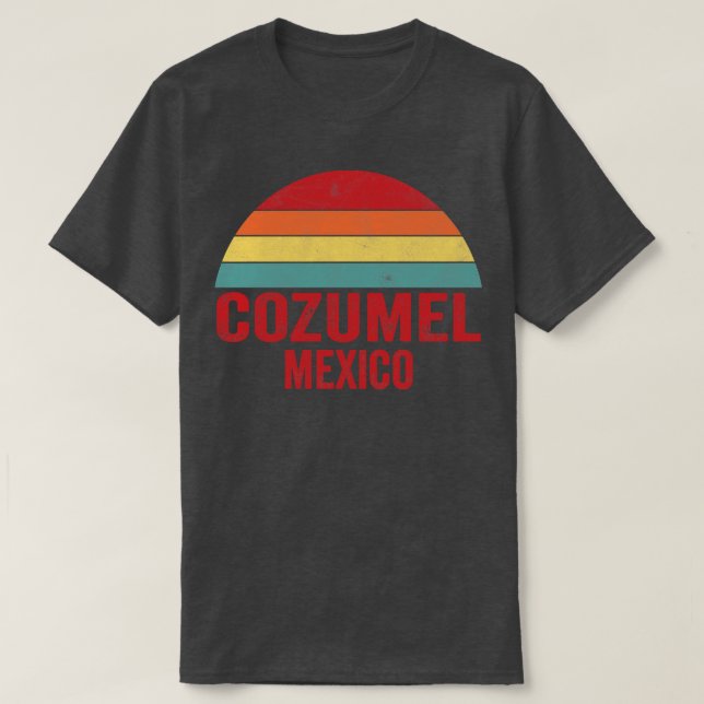 Cozumel Mexico T-Shirt (Design Front)