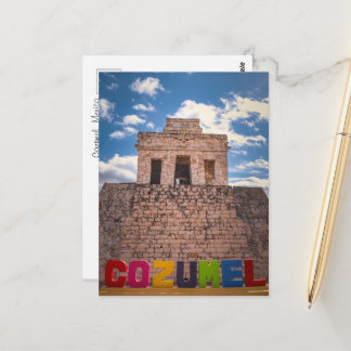 Cozumel, Mexico – Tropical Travel Souvenir Postcard