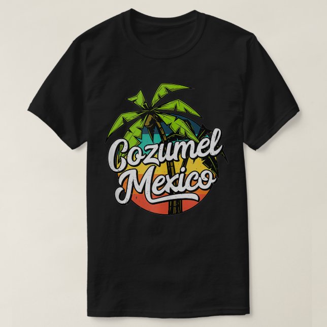 Cozumel Mexico Vacation  T-Shirt (Design Front)