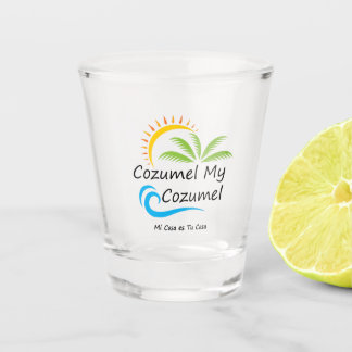 Cozumel shot glass