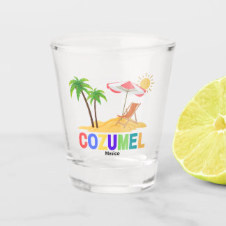 Cozumel Shot Glass