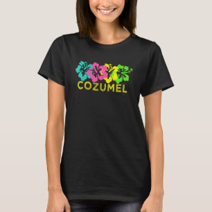Cozumel Tropical Beach Cozumel Travel Surf Tee