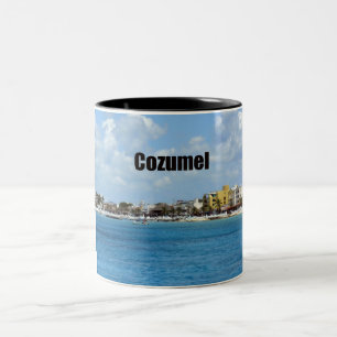 Cozumel Two-Tone Coffee Mug