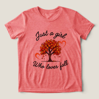 Cozy Autumn Aesthetic Design Tri-Blend Shirt