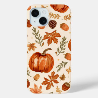 Cozy Autumn Aesthetic Pattern Phone Case