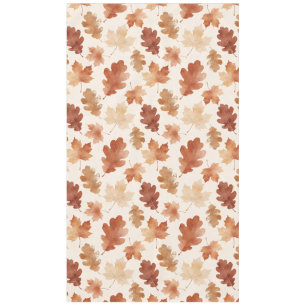 Cozy Autumn Leaf Pattern Tablecloth