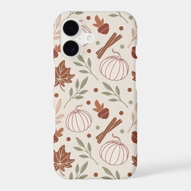 Cozy Autumn Phone Cover (Back)