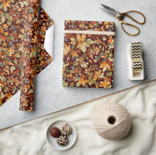 Cozy Autumnal Wrapping Paper