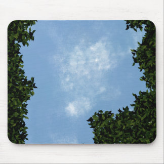 Cozy Blue nature Mouse Mat