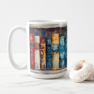 Cozy Book Lover Gift Coffee Mug