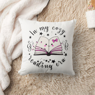 Cozy Book Lover's Cushion