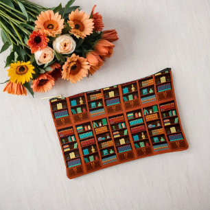 Cozy Bookshelves  Accessory Pouch