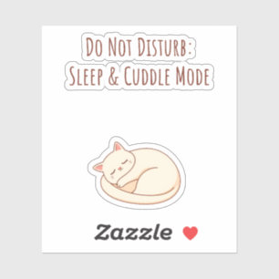 Cozy Cat in Sleep Mode