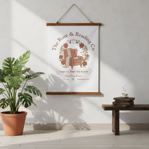 Cozy Chair Flowers Tapestry