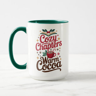 Cozy Chapters Warm Cocoa Holiday Mug