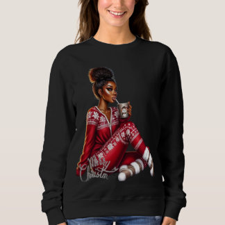 Cozy Christmas Girl – MaMuse Long Sleeve Tee