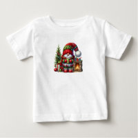 Cozy Christmas Gnome Art – Festive Holiday
