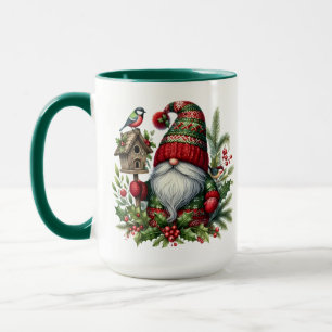Cozy Christmas Gnome Art – Festive Holiday Mug