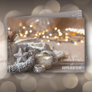 Cozy Christmas Holiday Card