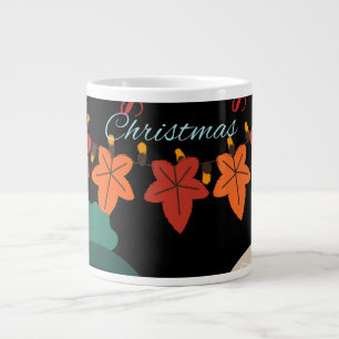 Cozy Christmas Mug   Hot Cocoa & Holiday Cheer Cup