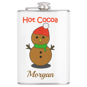Cozy Christmas Mug – Hot Cocoa Holiday Gift Hip Flask