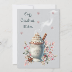 Cozy Cocoa Christmas Holiday Card