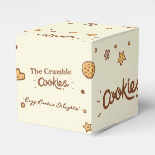 Cozy Cookie Delights (Cream) Favour Box