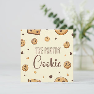 Cozy Cookie Delights Invitation