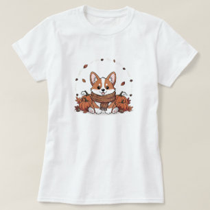 Cozy Corgi WHITE ONLY T-Shirt