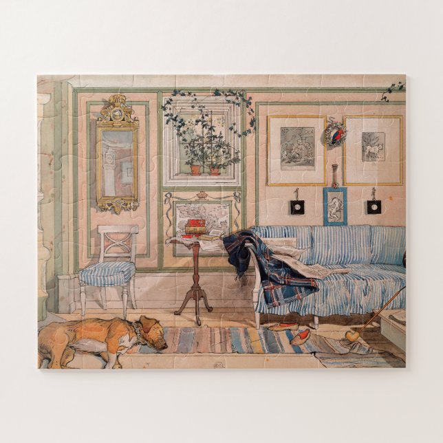 Cozy Corner by Carl Larsson Jigsaw Puzzle (Horizontal)