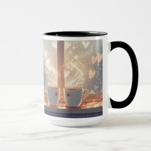 Cozy Couple Coffee Moment – Rom Mug