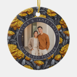 Cozy Custom Carnation Aesthetic Spring Wedding Ceramic Tree Decoration