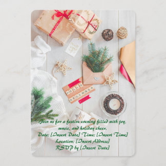 Cozy December Invitation