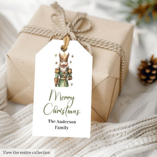 Cozy Earthy Minimalist Rustic Holiday Gift Tags