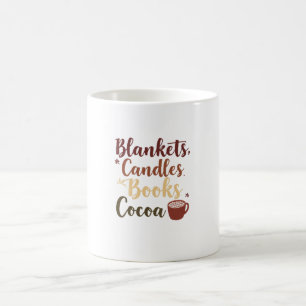 Cozy Fall Checklist Mug   Blankets Candles Cocoa