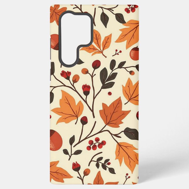 Cozy Fall Phone Case (Back)